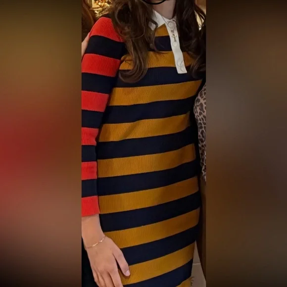 Lacoste Women's fitted polo dress - Picture 3 of 9